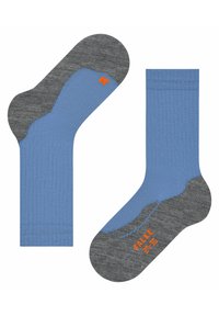FALKE ACTIVE WARM - Sportsocken - azure