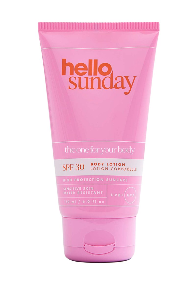 Hello Sunday - THE ONE FOR YOUR BODY BODY MOISTURISER SPF 30 - Lichaamsolie, Vergroten