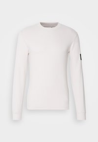 BADGE TEE - Pitkähihainen paita - moonbeam