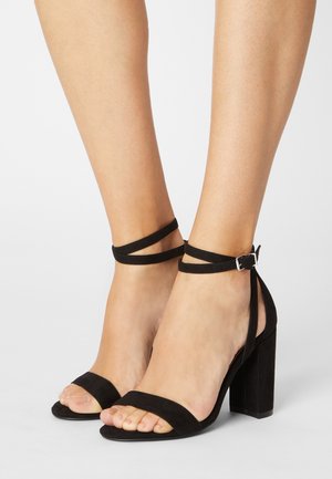 Even&Odd, Sandales à talons hauts - black