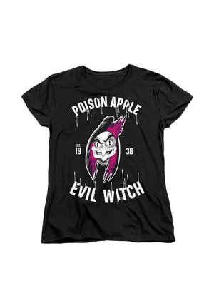 Disney SNOW WHITE  POISON APPLE, EVIL WITCH EST. 1938 - Print T-shirt - black