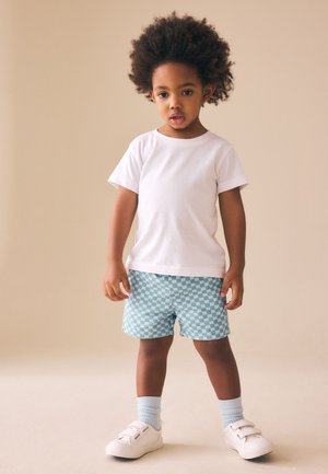 Next, PULL-ON SHORTS  - REGULAR FIT - Short - blue checkerboard