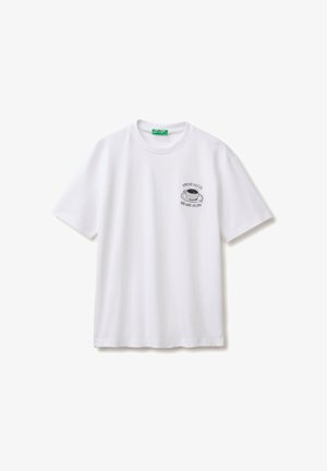 United Colors of Benetton, - T-shirt z nadrukiem
