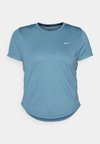 TEMPO TOP - T-shirt till träning - smokey blue/reflective silver