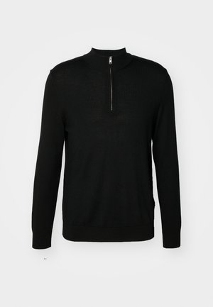 NN.07 SERGIO ZIP MOCK - Jumper - black