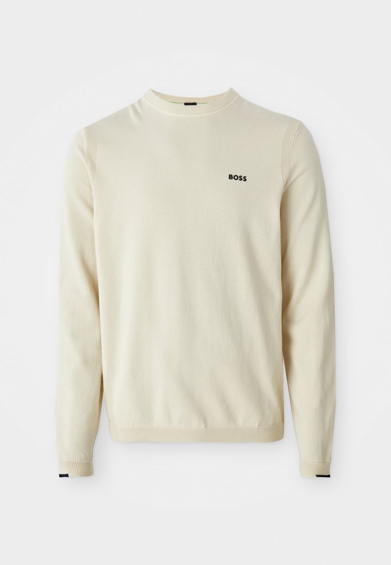 BOSS EVER Strickpullover open white/weiß