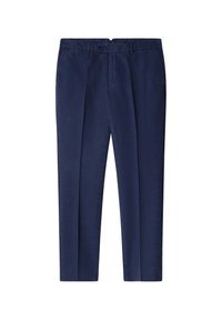 SLIM FIT KENSINGTON LINEN CHINO - Chino - ink blue