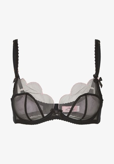 Agent Provocateur LORNA BRA - Underwired bra - black/pink