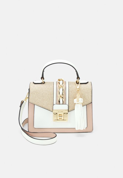 ALDO EDEADAN Käsilaukku bone synthetic quilted/luonnonvalkoinen