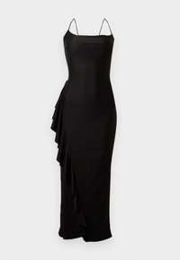 WEDDING GRACE RUFFLE MAXI - Gallakjole - black
