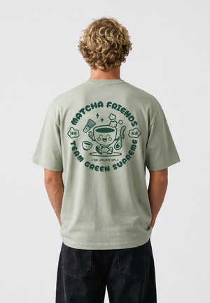 On Vacation, MATCHA FRIENDS T-SHIRT UNISEX - Tričko s potlačou - mint