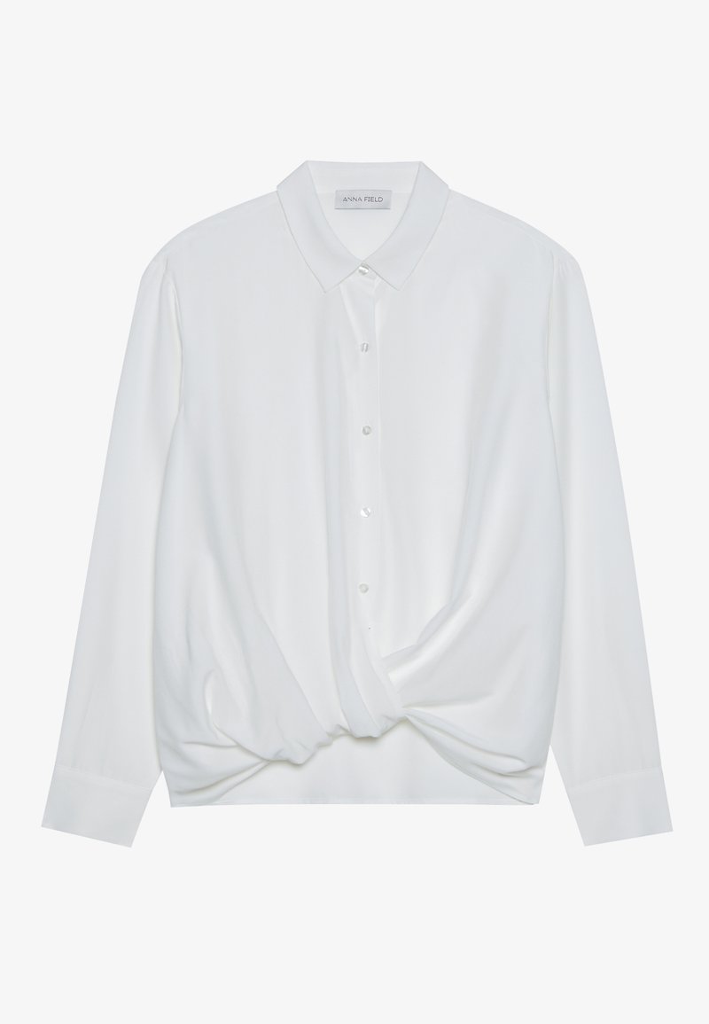 Anna Field Overhemdblouse wit Anna Field Overhemdblouse wit