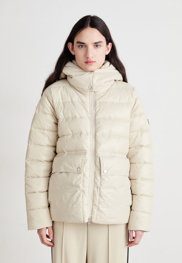 DELLA PUFFER QUILT - Winter jacket - silver cloud