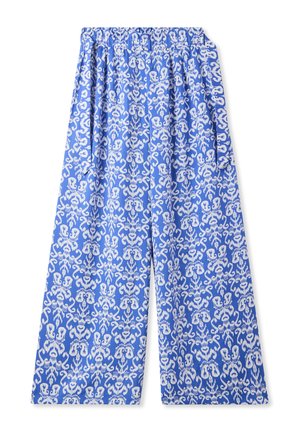 WIDE LEG ETNICO - Pantaloni - var bluette chiaro