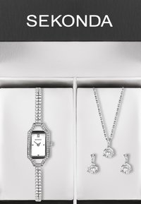Sekonda Classic Watch Gift Set - Montre - silver coloured white