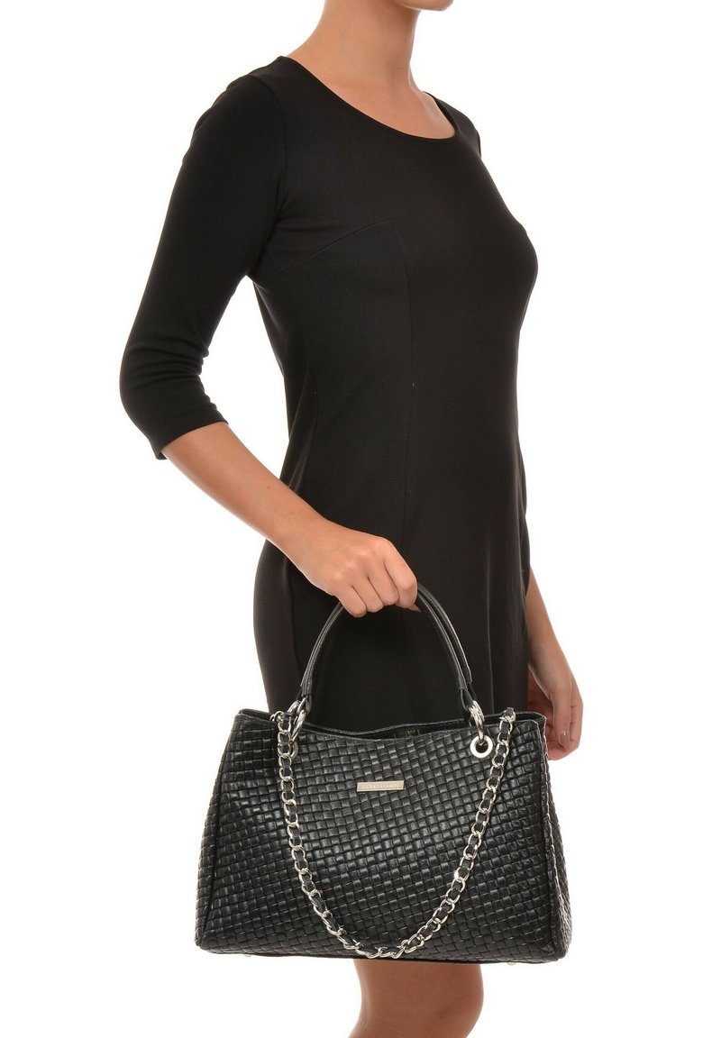 Damen Handtaschen | Renata Corsi Shopping Bag schwarz - LS27436 Damen Handtaschen | Renata Corsi Shopping Bag schwarz - LS27436