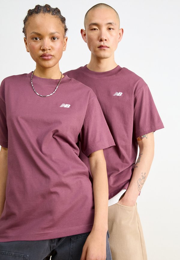 ESSENTIALS - Basic T-shirt - faded plum3