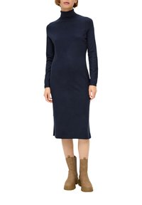 s.Oliver MIDI MIX - Strickkleid - navy