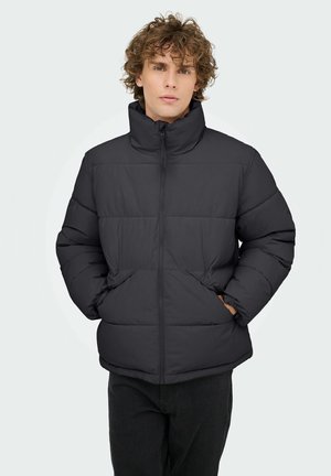 Winterjacke - grigio scuro