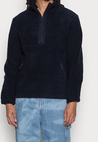 Samsøe Samsøe Fleecepullover - dark blue