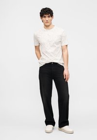 Armani Exchange Μπλουζάκι με στάμπα - beige