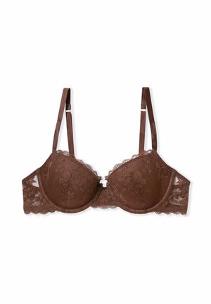 Etam, HERITAGE - Underwired bra - brown