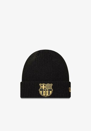 New Era, FC BARCELONA NEW ERA RIBBED CUFF BEANIE SCHWARZ UNISEX - Mütze - schwarz