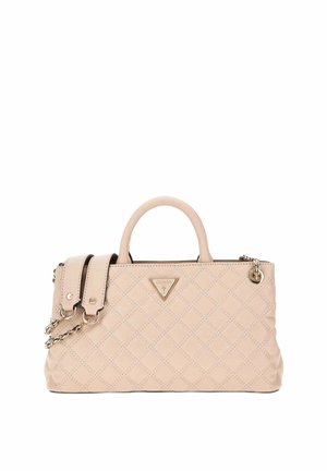 Guess, GUESS SAC BANDOULIÈRE SPARK MICRO MINI LIGHT BEIGE - Sac à main - light beige lbg