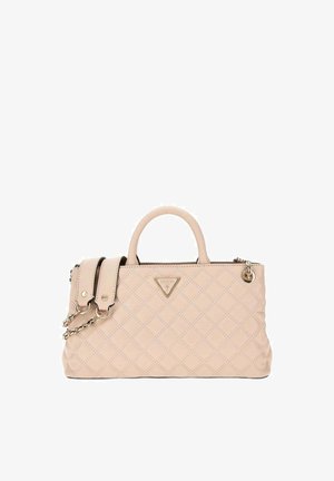Guess, GUESS SAC BANDOULIÈRE SPARK MICRO MINI LIGHT BEIGE - Sac à main - light beige lbg