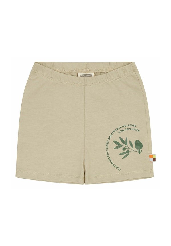 MIT PFLANZENFARBEN GEFÄRBT - Shorts - olive