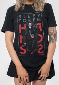 Paradiso Clothing SLEEP TOKEN HYPNOSIS - Print T-shirt - black