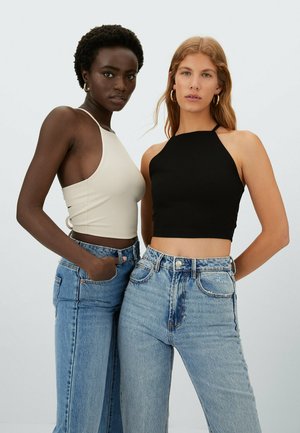 DOPPELPACK NECKHOLDER MIT BÄNDERN - Top - black