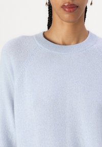 Samsøe Samsøe BOSTON O NECK - Pulover - pearl blue