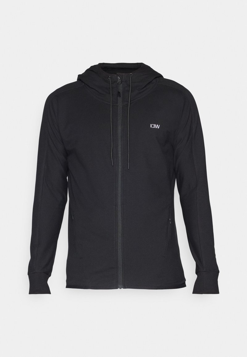 ICANIWILL Sweater met rits zwart ICANIWILL Sweater met rits zwart