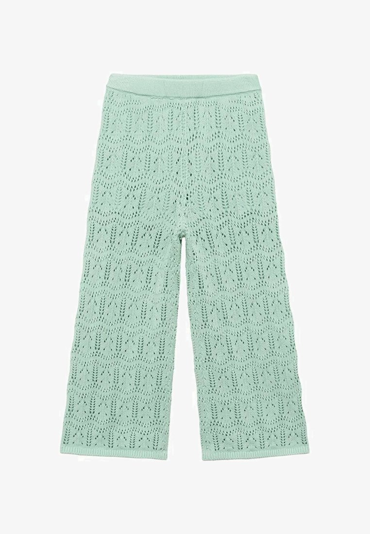 Mango Kids KID - Hlače - light green