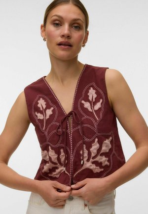 Vero Moda WESTE VMJAMILA STRICKJACKE - Veste sans manches - andorra