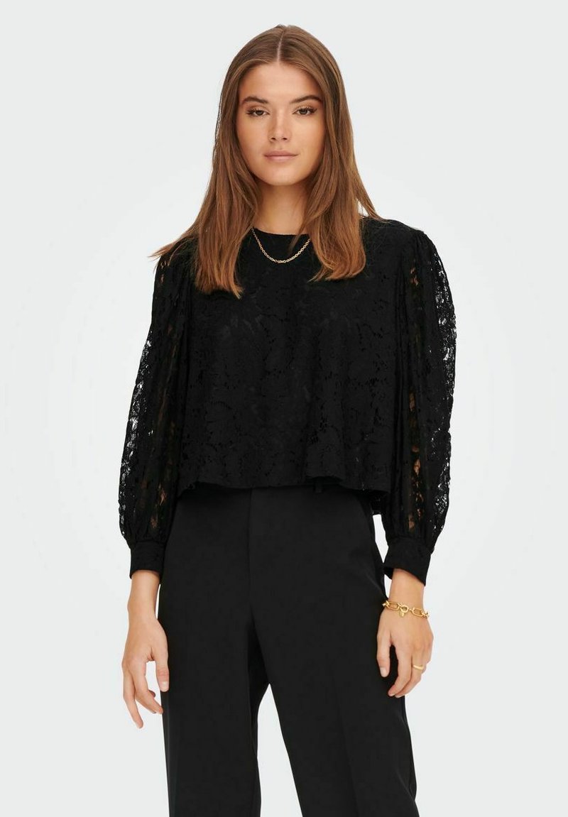 ONLY dam blus ONLHAPPY - Black main image 1