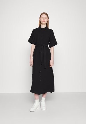 Vero Moda VMNATALI NIA 2/4 CALF  WVN - Φόρεμα πουκάμισο - black