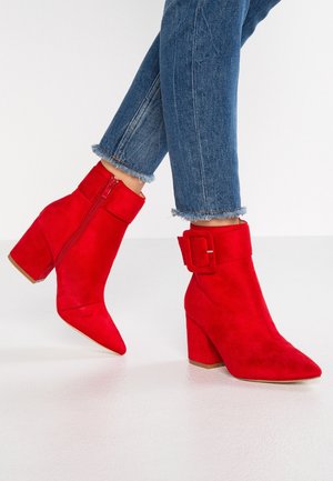 RAID Wide Fit Bottines - red