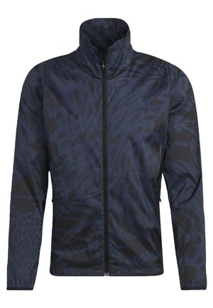 adidas Performance, FAST ALL OVERSIZE PRINTED - Giacca sportiva - blue