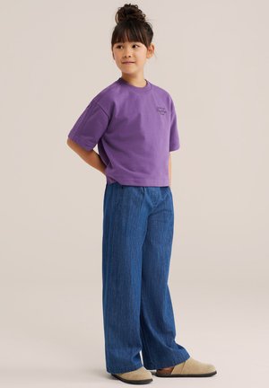 WE Fashion, BLUE RIDGE - Džínsy voľného strihu - dark blue