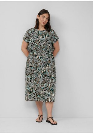 Robe en jersey - schwarz