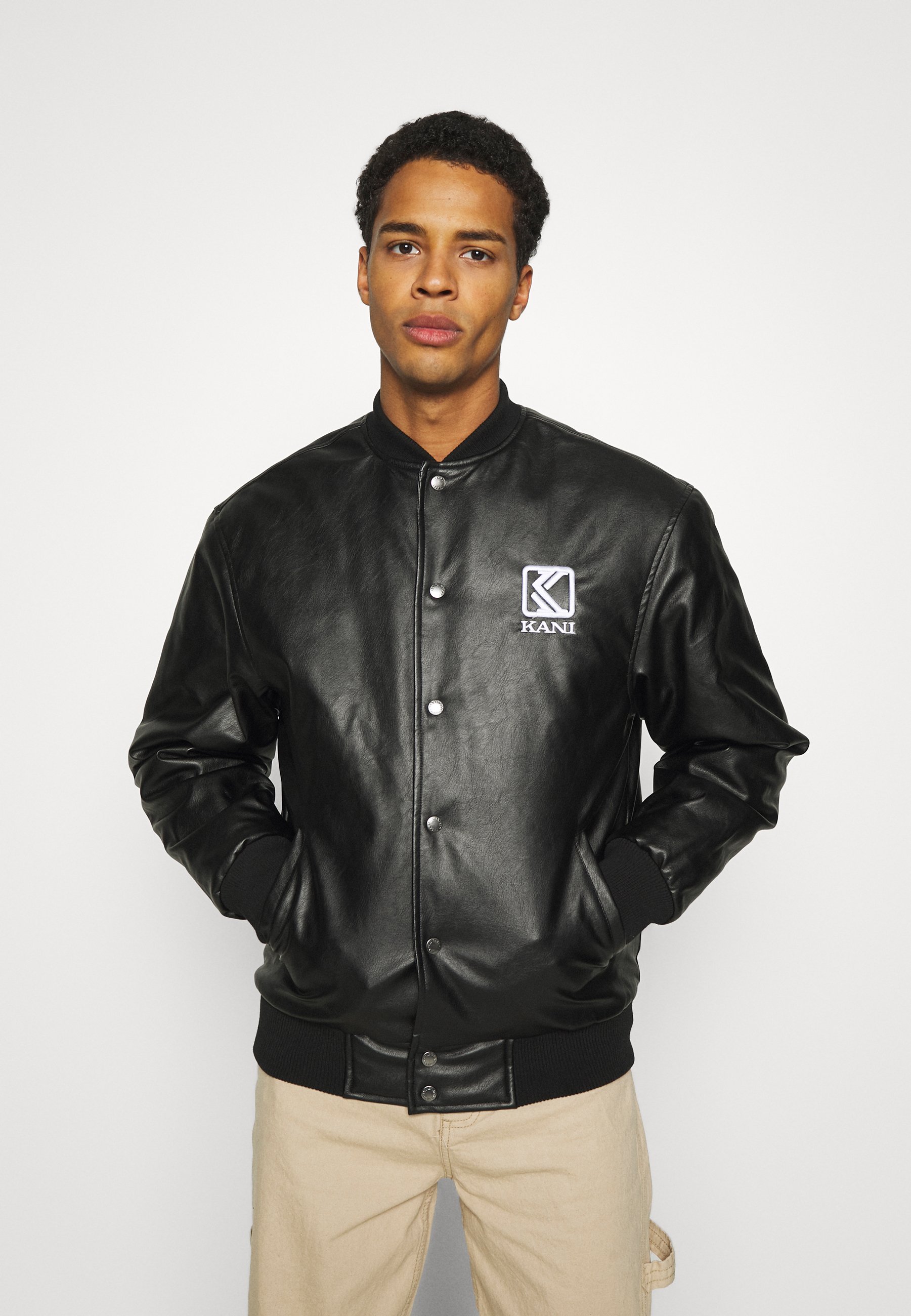 leather college jacket