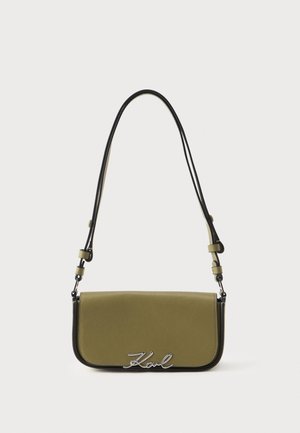 SIGNATURE CROSSBODY - Schoudertas - cedar