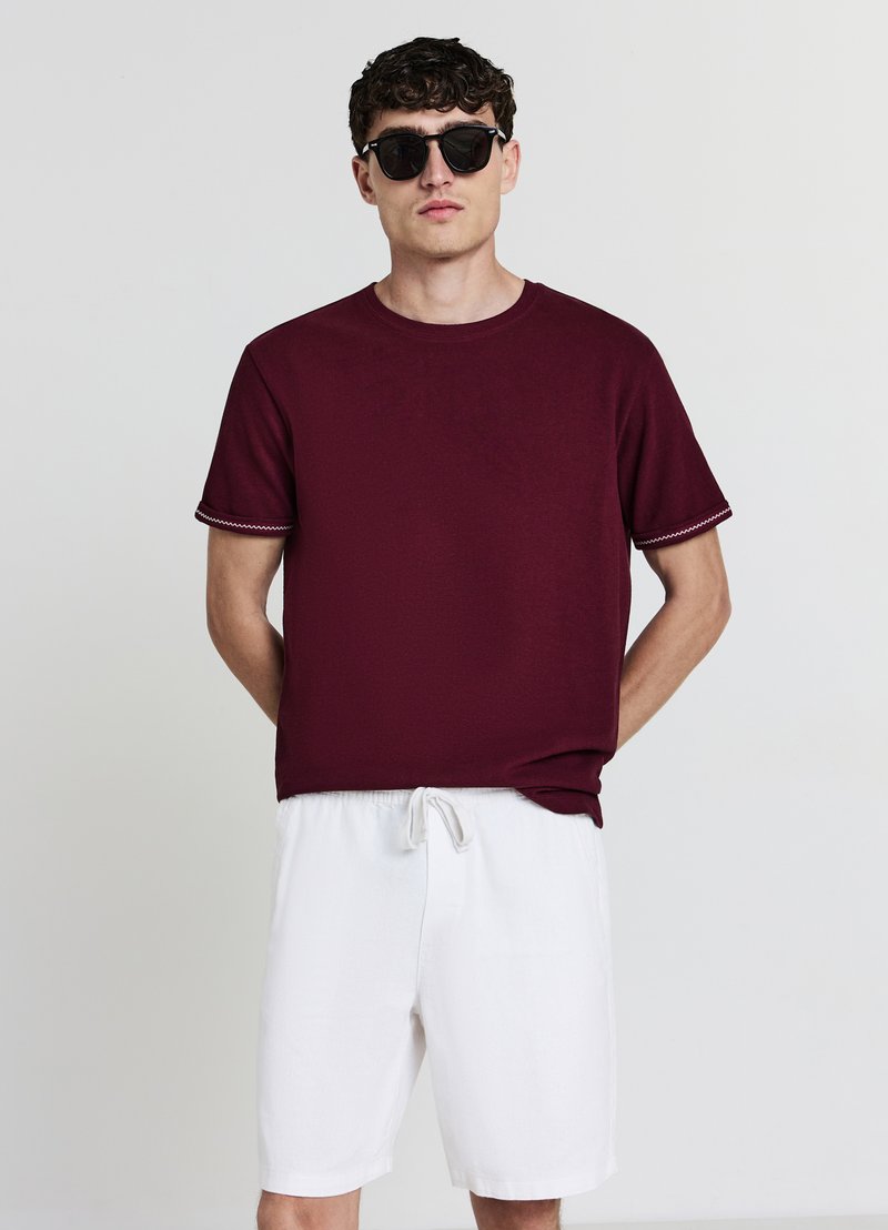 Calliope BIG JOGGER - Pantaloni sportivi - bianco lana