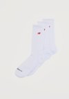 PATCH LOGO CREW UNISEX 3 PACK - Chaussettes - white