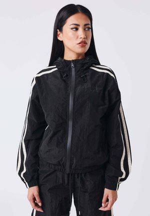 ZIPPÉE À EN CROCHET - Giacca da mezza stagione - noir