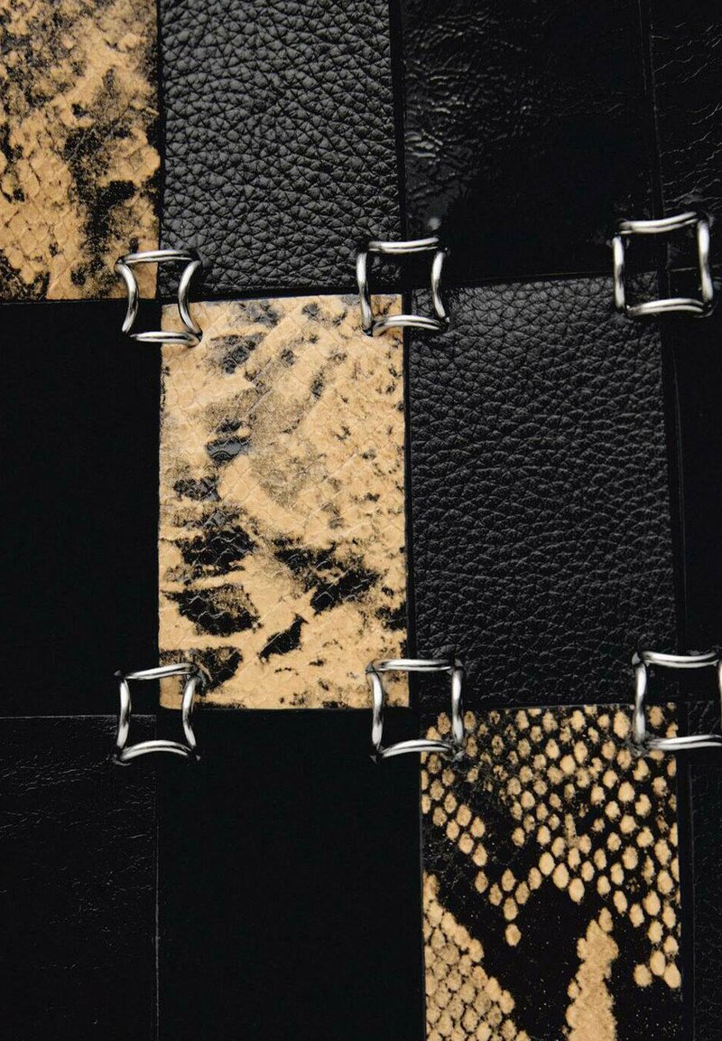 Mango Shopping Bag black/schwarz