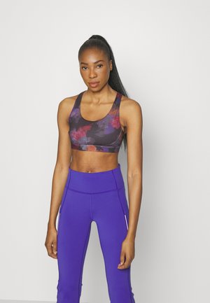 Athleta ULTIMATE EASE BRA - Brassières de sport à maintien normal - night bloom black