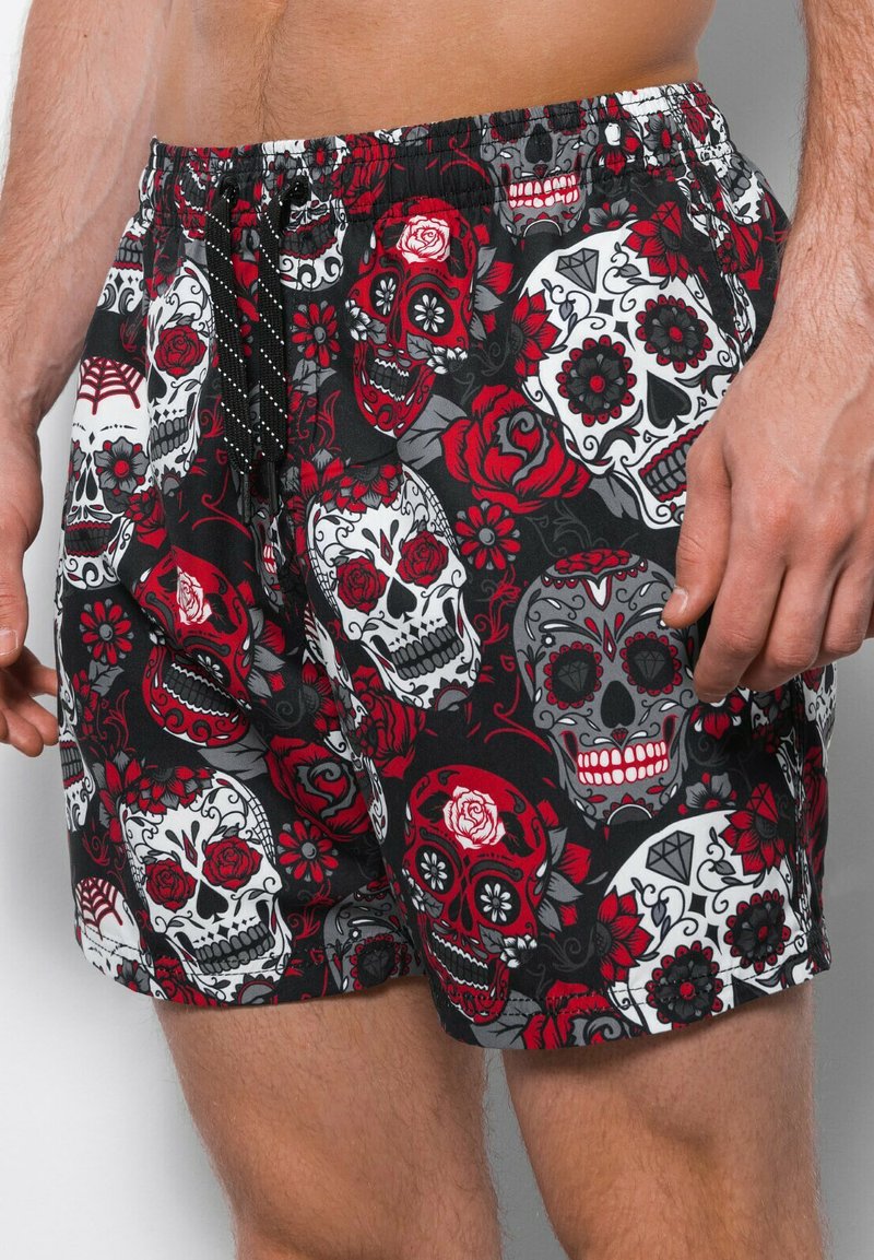 Ombre Uimashortsit - skulls